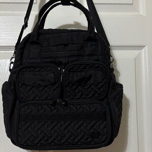 Lug Mini Puddle Jumper Black Womens Bag